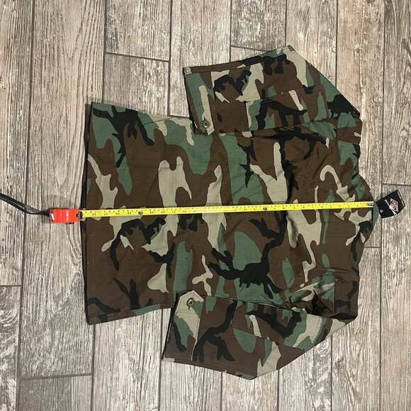 TRU-SPEC Camouflage Military Jacket Men's XS Regular 100% Cotton Fatigues NWT - Picture 8 of 9